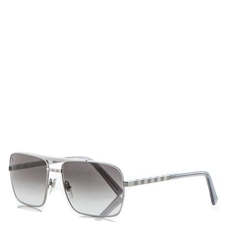 louis vuitton attitude sunglasses silver